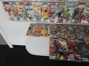 Huge Lot 150+ Comics W/ Captain America, Defenders run! Avg VF- Condition!!