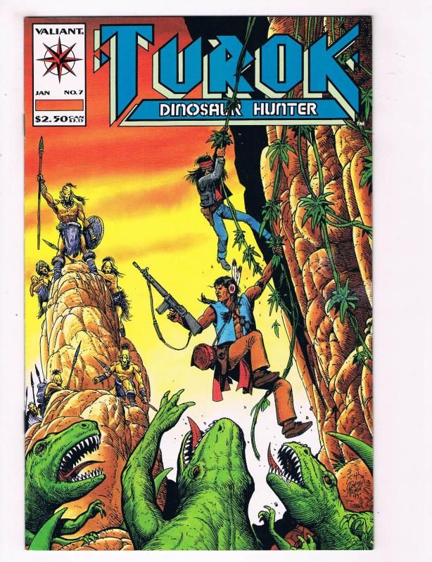 Turok Dinosaur Hunter #7 NM Valiant Comics Comic Book Jan 1994 DE28