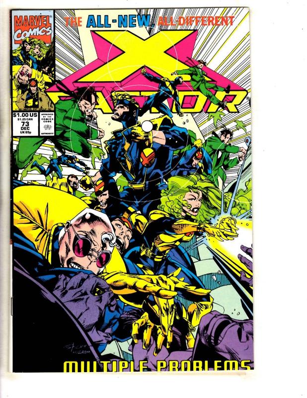 10 X-Factor Marvel Comic Books # 71 72 73 74 75 76 77 78 79 80 X-Men Storm CR53 