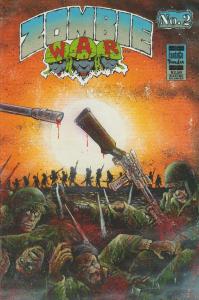 ZOMBIE WAR #2 Kevin Eastman TMNT