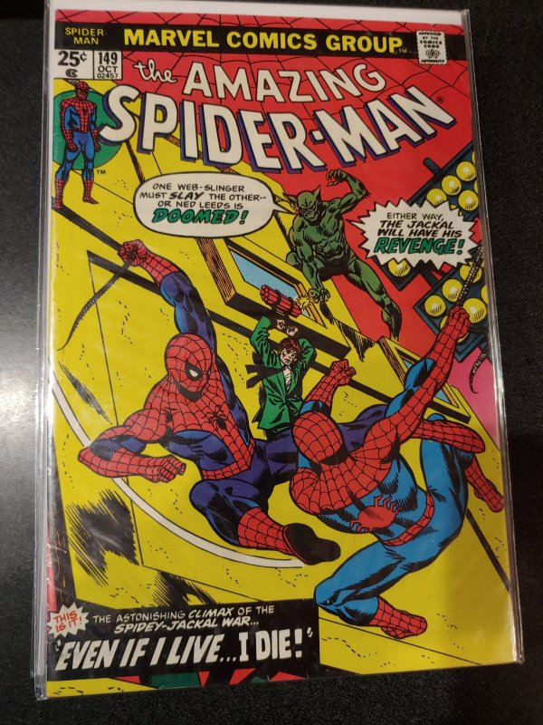 AMAZING SPIDER-MAN #149 OCTOBER 1975 MARVEL COMICS 1ST APPEARANCE SPIDER CLONE