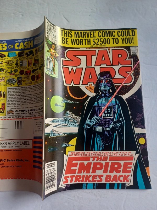 Star Wars #39 newsstand  iconic cover - Rogue Squadron - Marvel - 1980 - (-NM)