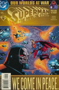 Superman: The Man of Steel #115 VF ; DC | Our Worlds At War Darkseid