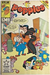 POPPLES#1  FN 1986 STAR/MARVEL COMICS