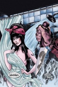 ELVIRA IN HORRORLAND #1 DAVE ACOSTA VIRGIN COVER DYNAMITE NM.