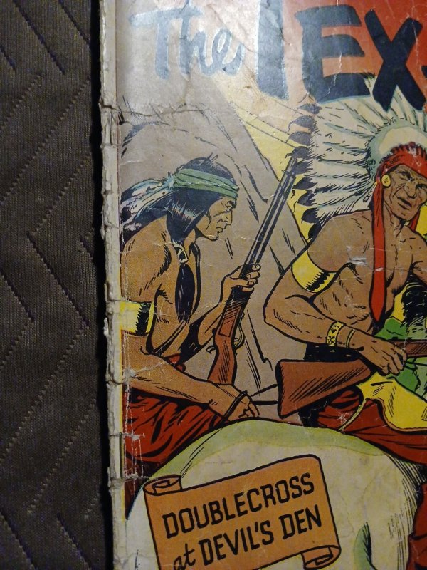 THE TEXAN #13 Golden Age 1951 Matt Baker 3 stories St. John golden age western