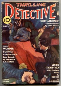 Thrilling Detective Pulp 5/1940- Death's Stacked Deck
