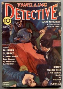 Thrilling Detective Pulp 5/1940- Death's Stacked Deck