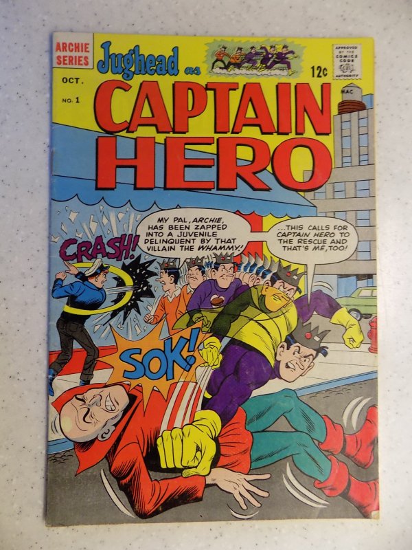 CAPTAIN HERO # 1 ARCHIE JUGHEAD VERONICA BETTY RIVERDALE