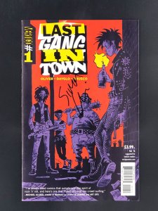 Last Gang in Town #1 (2016) Signed by Simon Oliver