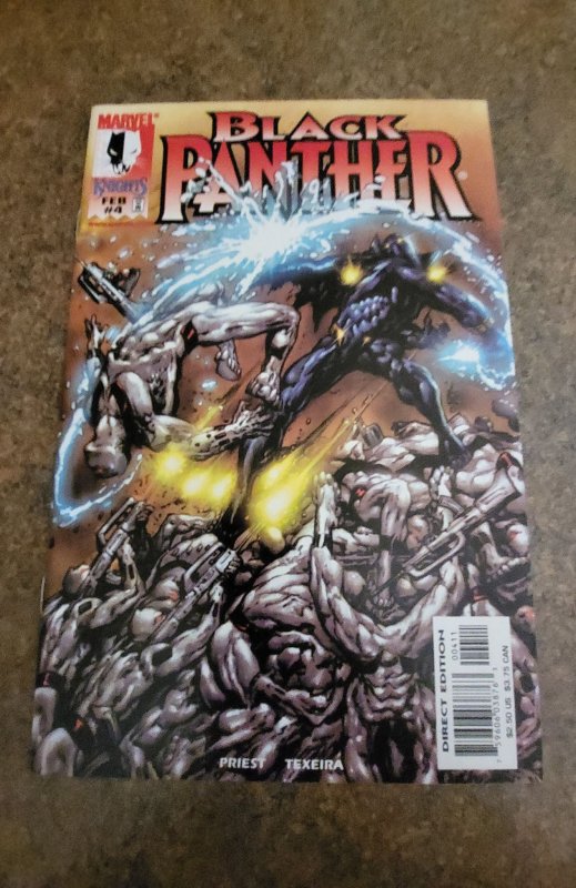 Black Panther #4 (1999) 1st White Wolf. 1st Hatut Zeraze