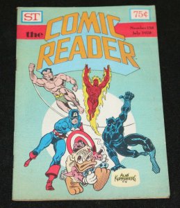 1978 July The Comic Reader Fanzine #158 Black Panther Cover VF 8.0