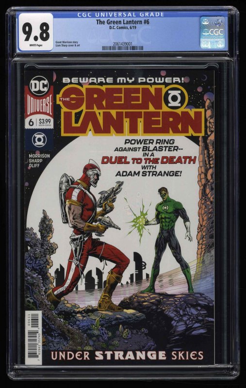 The Green Lantern #6 CGC NM/M 9.8 White Pages