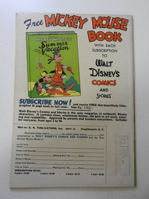 Walt Disney's Comics & Stories #133 (1951) FN Condition!