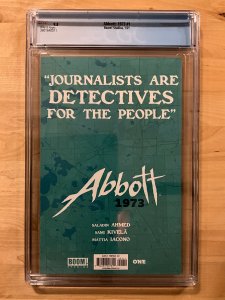 Abbott: 1973 #1 (2021) CGC 9.8