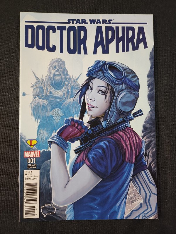 Doctor Aphra 3PC #1 - Braintrust Ashley Witter Color + B&W Variant (9.2ob) 2016