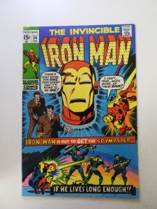 Iron Man #34 (1971) VF- condition