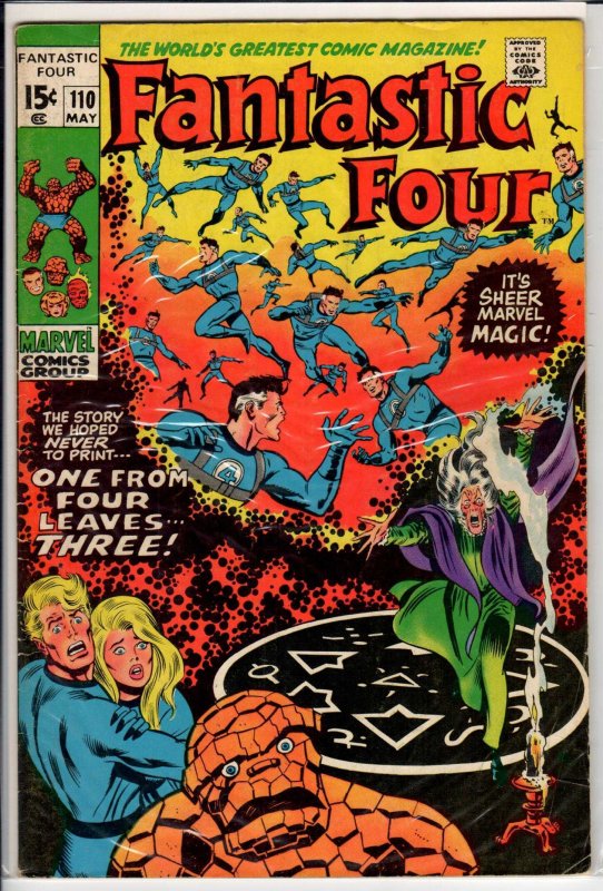 Fantastic Four #110 (1971) 2.0 GD