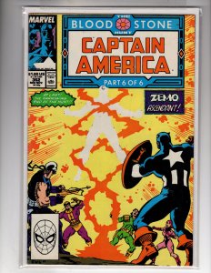 Captain America #362 (1989)  FLAT-RATE SHIPPING!  / ECA12x