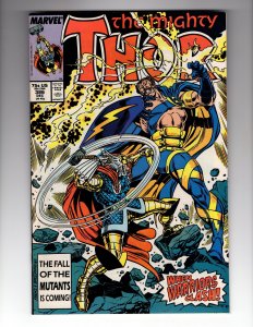The Mighty Thor #386 (1987) WHEN WARRIORS CLASH! / HCA1