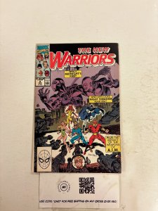 The New Warriors #2 NM Marvel Comic Books Firestar Nova Speed ball 7 HH72