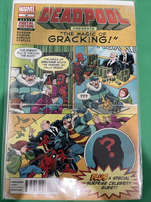 Deadpool #40 41 42 43 44 250 (45) 2015 Marvel Comics  Roxxon