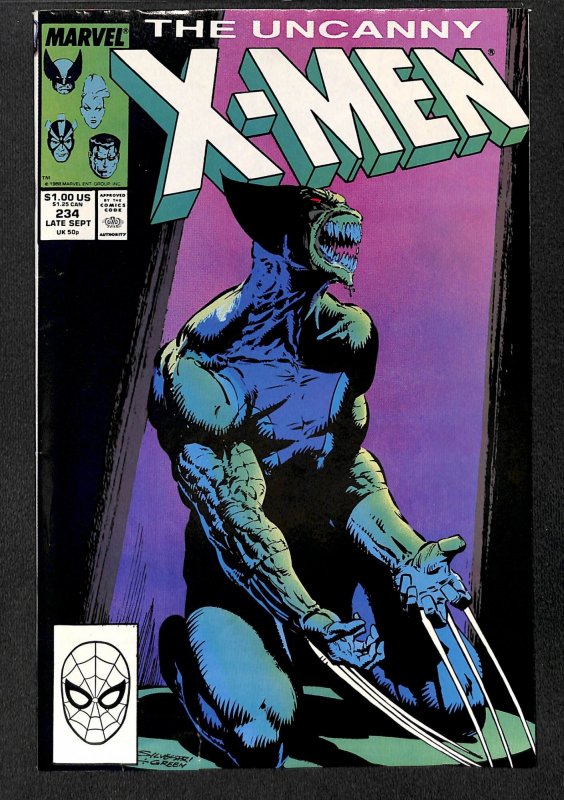 The Uncanny X-Men #234 (1988)