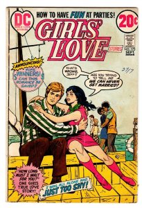 Girls' Love Stories #173 comic book 1972-DC-African-American embacing