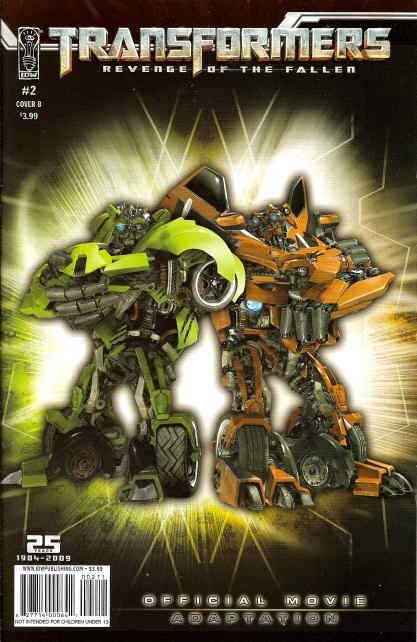 Transformers: Revenge of the Fallen Official Movie Adaptation #2B FN ; IDW