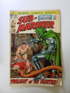 Sub-Mariner #48 (1972) VG- condition moisture damage