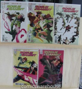 Rogue & Gambit (Marvel) 5 Issue Mini Series Set NM