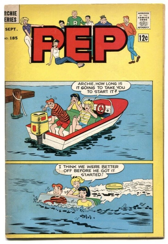 Pep Comics #185 1965-Archie- Betty & Veronica VG