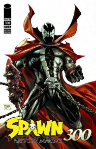 Spawn # 300 McFarlane 2nd Print Variant Cover NM Image 
