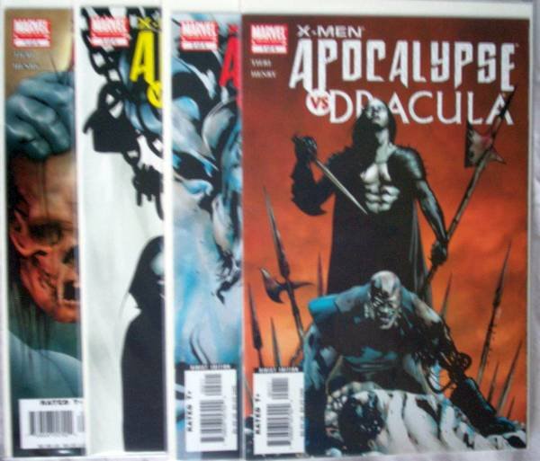 X-Men, Apocalypse Vs Dracula #1to4 (Apr-09) NM+ Super-High-Grade X-Men