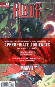 Blade Red Band #2 2024 Mancin Cover B (Polybagged) Marvel Comics EB172