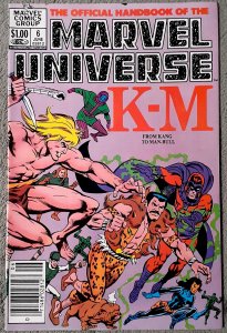 The Official Handbook of the Marvel Universe #6 (1983)