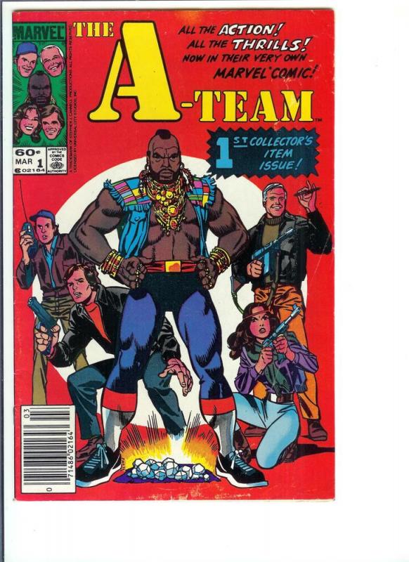 The A-Team #1 - Bronze Age - March, 1984 (VF+)