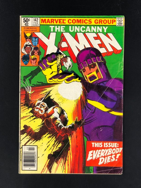 The Uncanny X-Men #140 (1981) VG- Days of Future Past Part 2