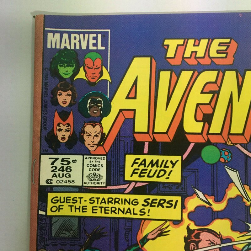 Avengers #246 CPV 1st Maria Rambeau New Binary Canadian Price Variant 1984