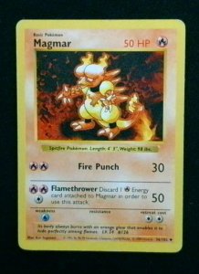 Magmar - Base Set - 24/102 - Shadowless