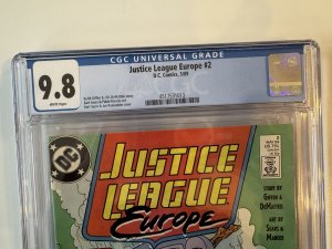 Justice League Europe #2 CGC 9.8 (1989)