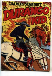 Durango Kid #12--1951-ME--Charles Starrett--Frank Frazetta art--comic book