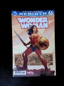 Wonder Woman #1B (5TH SERIES) DC Comics 2016 VF+  Cho Variant