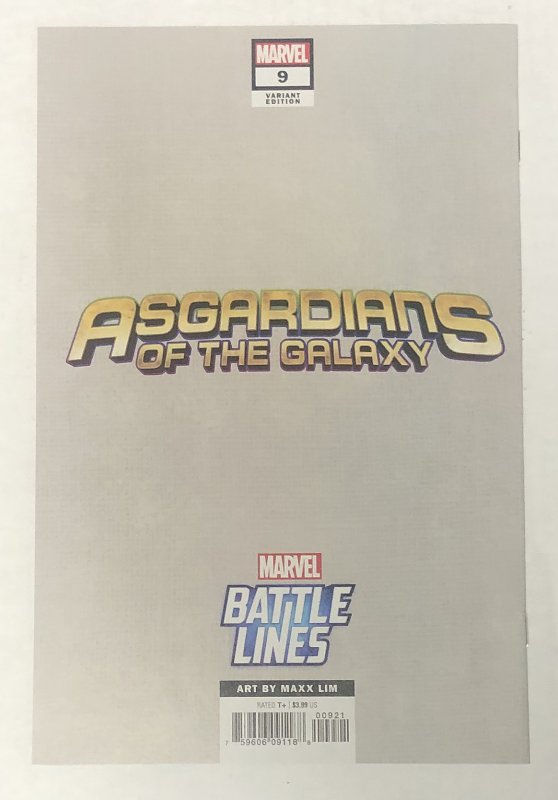 Asgardians of the Galaxy #9 Battle Lines Variant