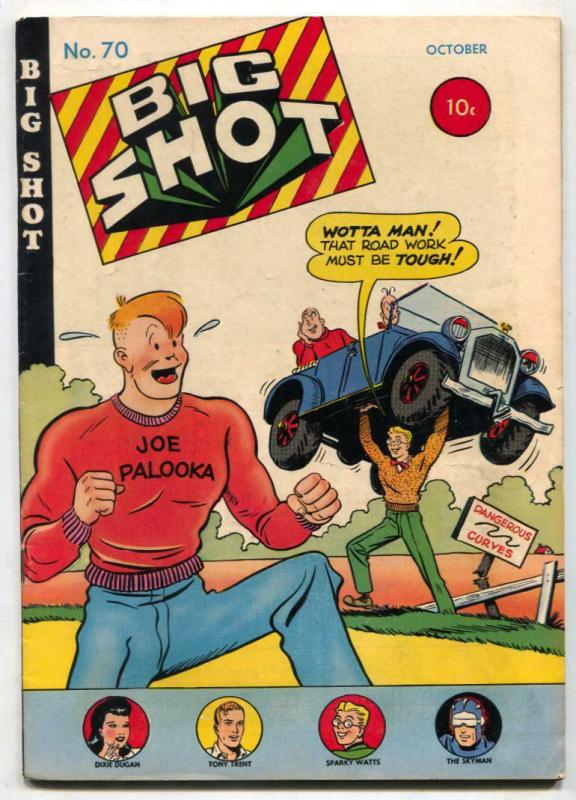 Big Shot Comics #70 1946-Charlie Chan- Joe Palooka