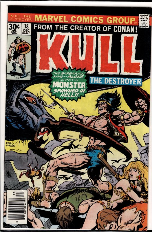 Kull the Destroyer #18 (1976) Kull