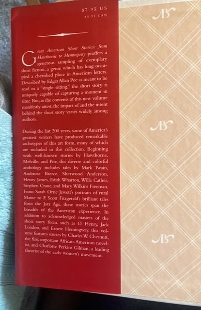 Great American short stories from Hawthorne to Hemmingway, 2004,543p