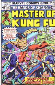 Master of Kung Fu, the Hands of Shang-Chi #34 (Nov-75) NM- High-Grade Shang-Chi