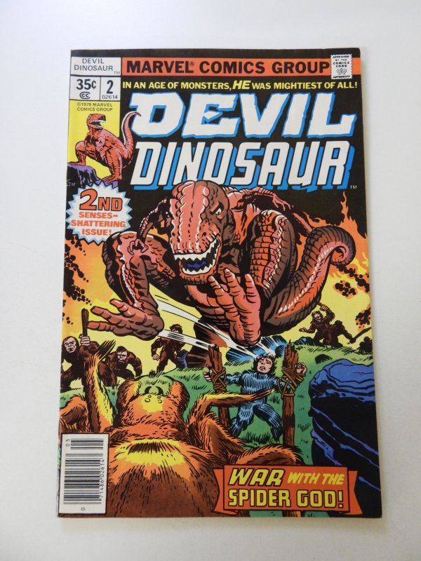 Devil Dinosaur #2 (1978) VG/FN condition moisture damage