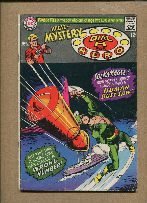 1967 DC Comics House of Mystery #170 Grade: 5.0/5.5 WH